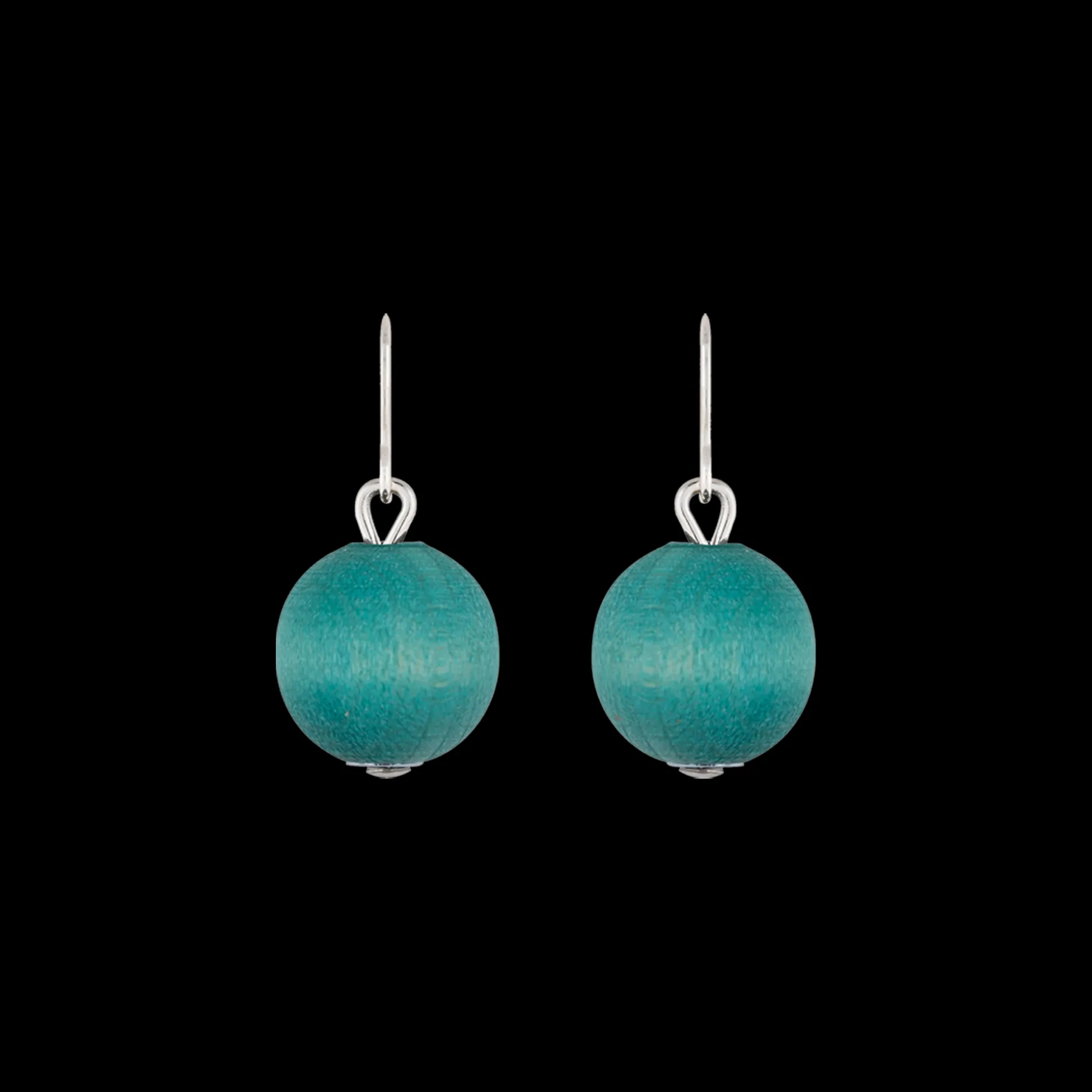 Aarikka Karpalo Earrings, aqua green