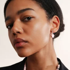 Aarikka Puistolemmikki Earrings, pink