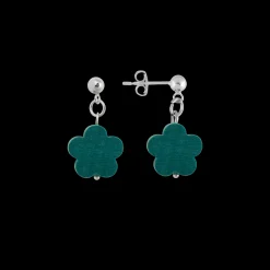 Aarikka Puistolemmikki Earrings, aqua green