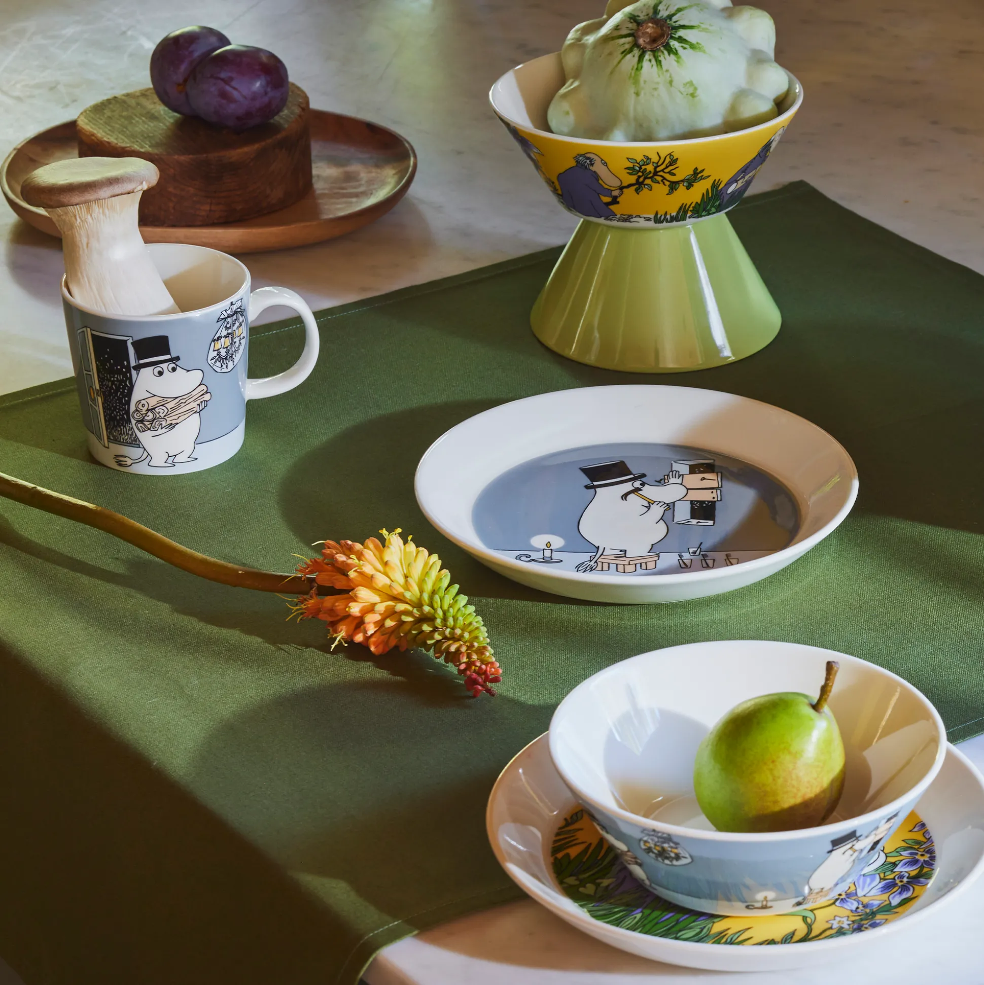 Arabia Moomin Bowl - Moominpappa
