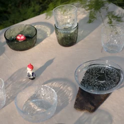 Arabia Moomin Forest Clear Glass Plate
