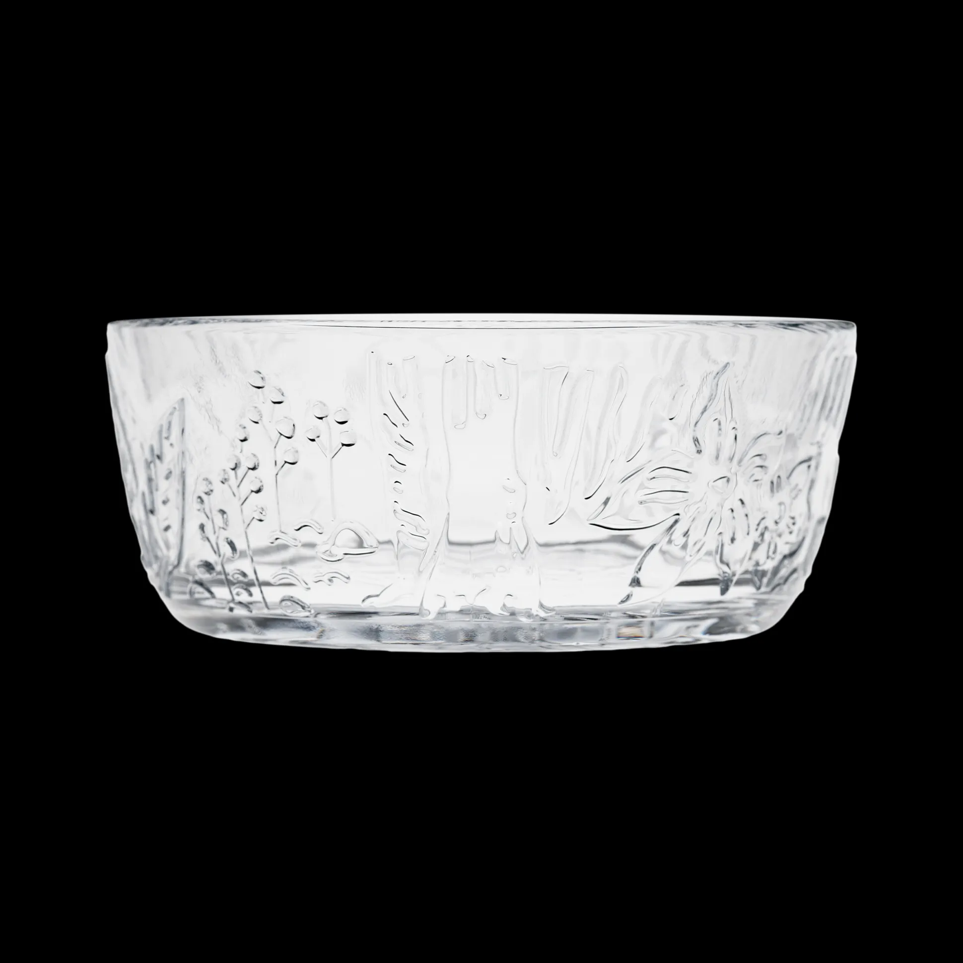 Arabia Moomin Forest Clear Glass Bowl