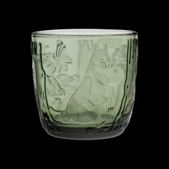 Arabia Moomin Forest Green Glass Tumblers (Set of 2)