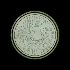 Arabia Moomin Forest Green Glass Plate