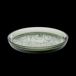 Arabia Moomin Forest Green Glass Plate