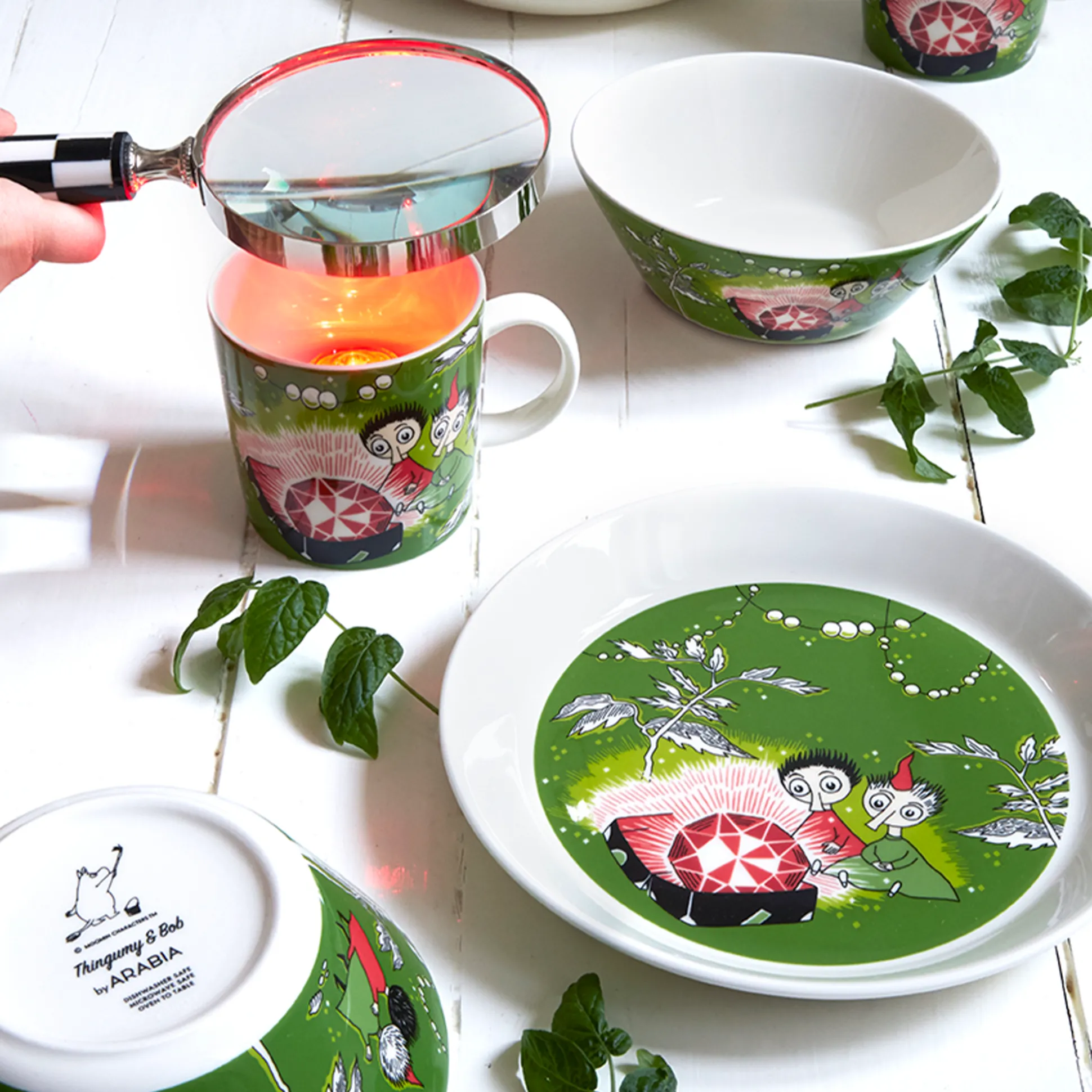 Arabia Moomin Mug - Thingumy & Bob