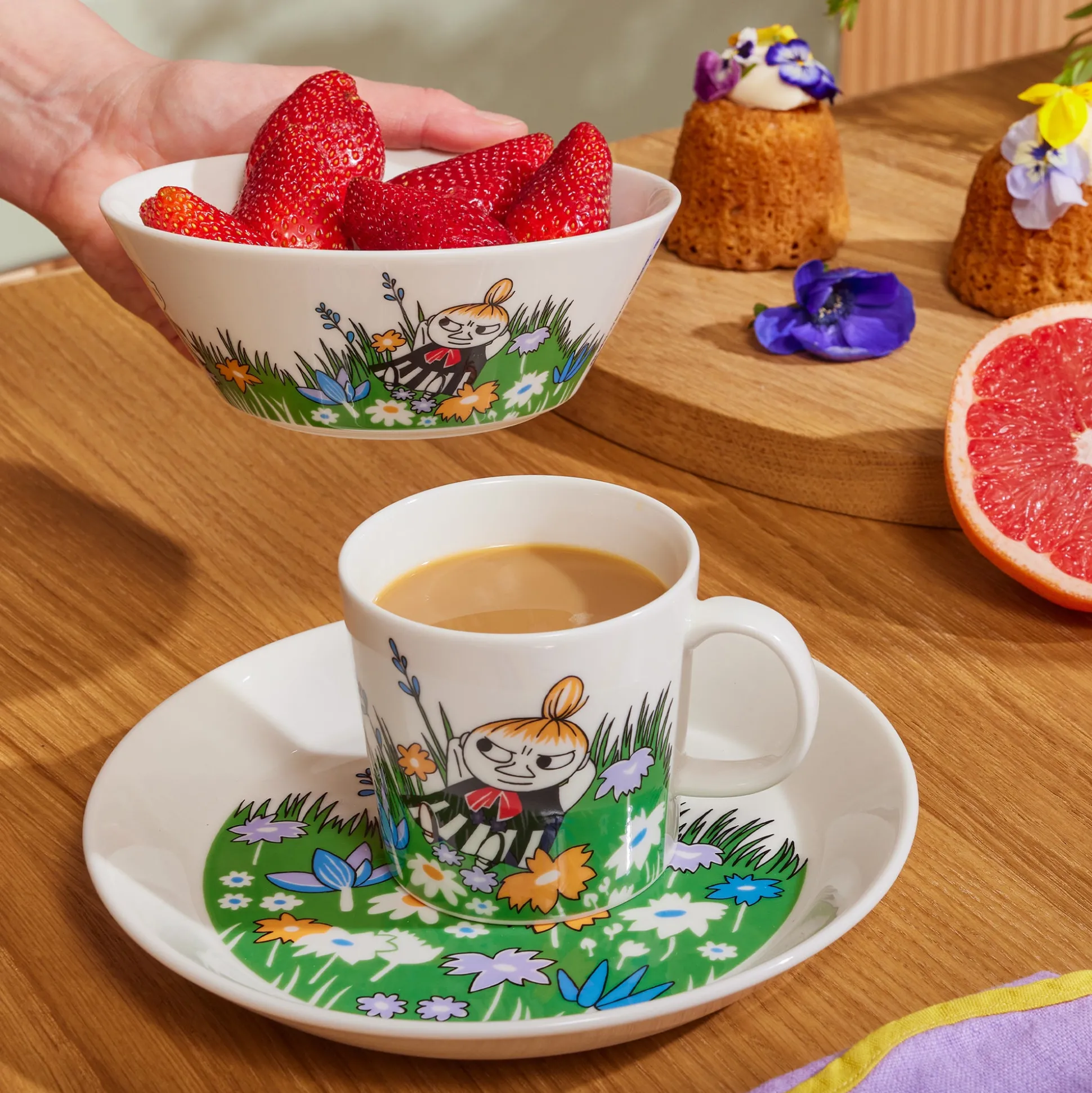 Arabia Moomin Plate - Little My