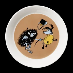 Arabia Moomin Plate - Stinky in Action