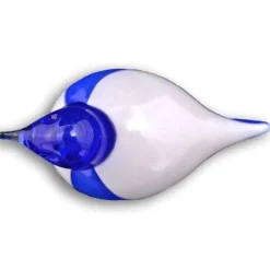 Bianco Blu Finnish Glass Bird, Finland Bird