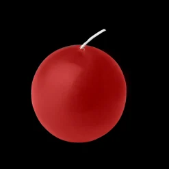 Danish Ball Candle Red