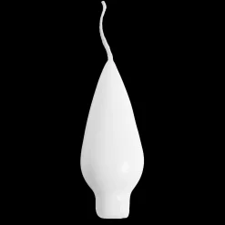 Danish Drop Candle White