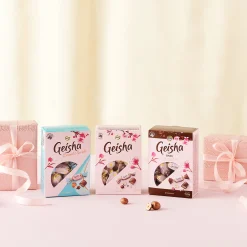 Fazer Geisha Dark Chocolate with Hazelnut Box (150g)