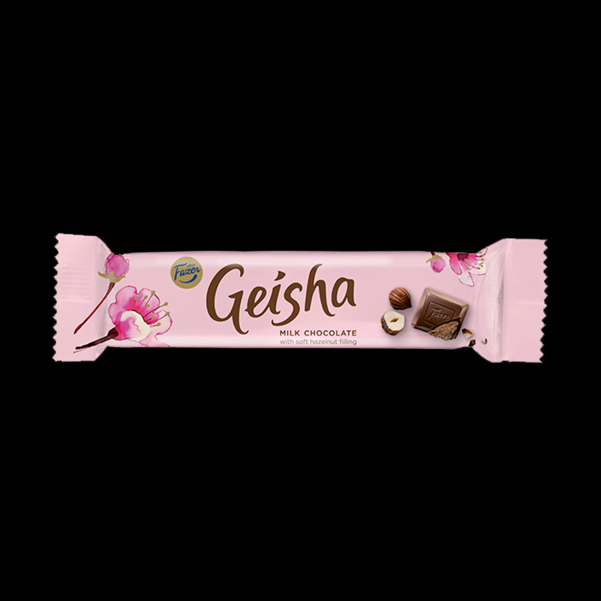 Fazer Geisha Milk Chocolate w/ Soft Hazelnut Filling Bar (37g)