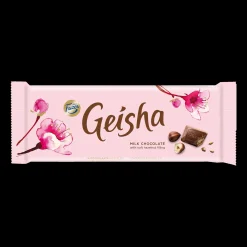 Fazer Geisha Milk Chocolate Soft Hazelnut Filling Bar (100g)