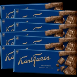 Fazer Milk Chocolate Bar, 8 Pack