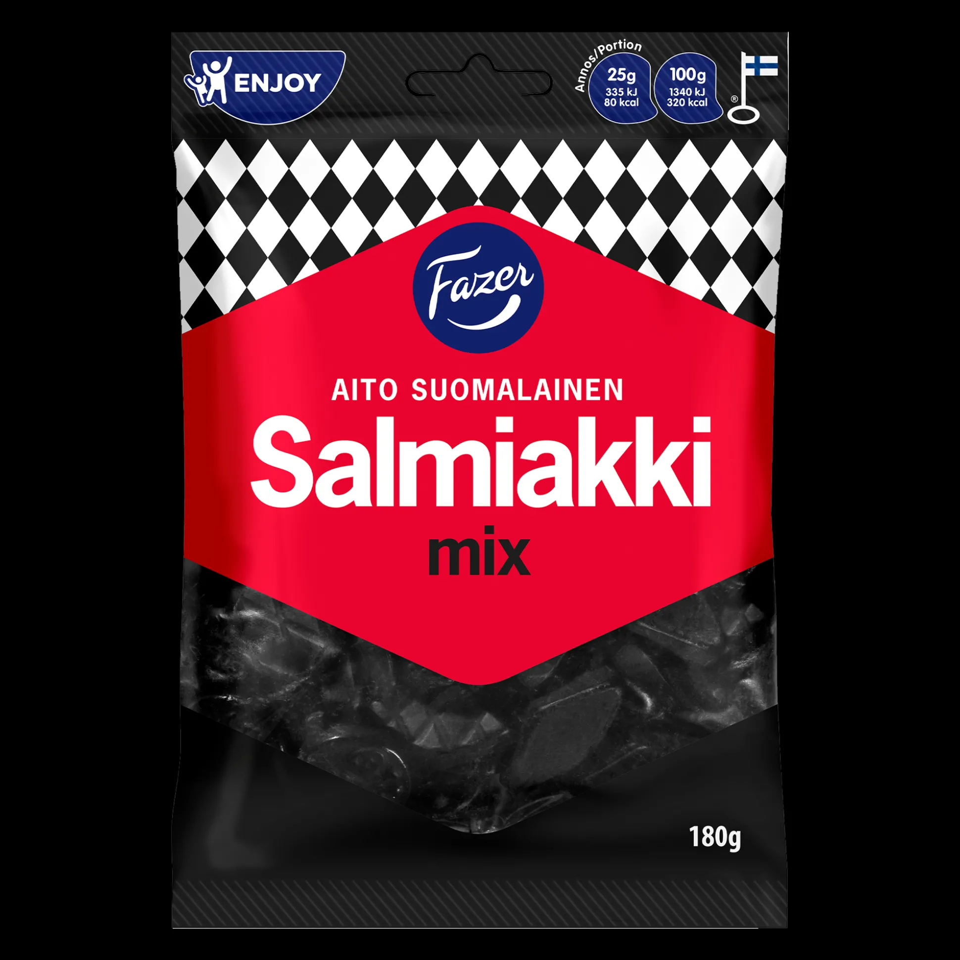 Fazer Salmiakki Mix (180g)