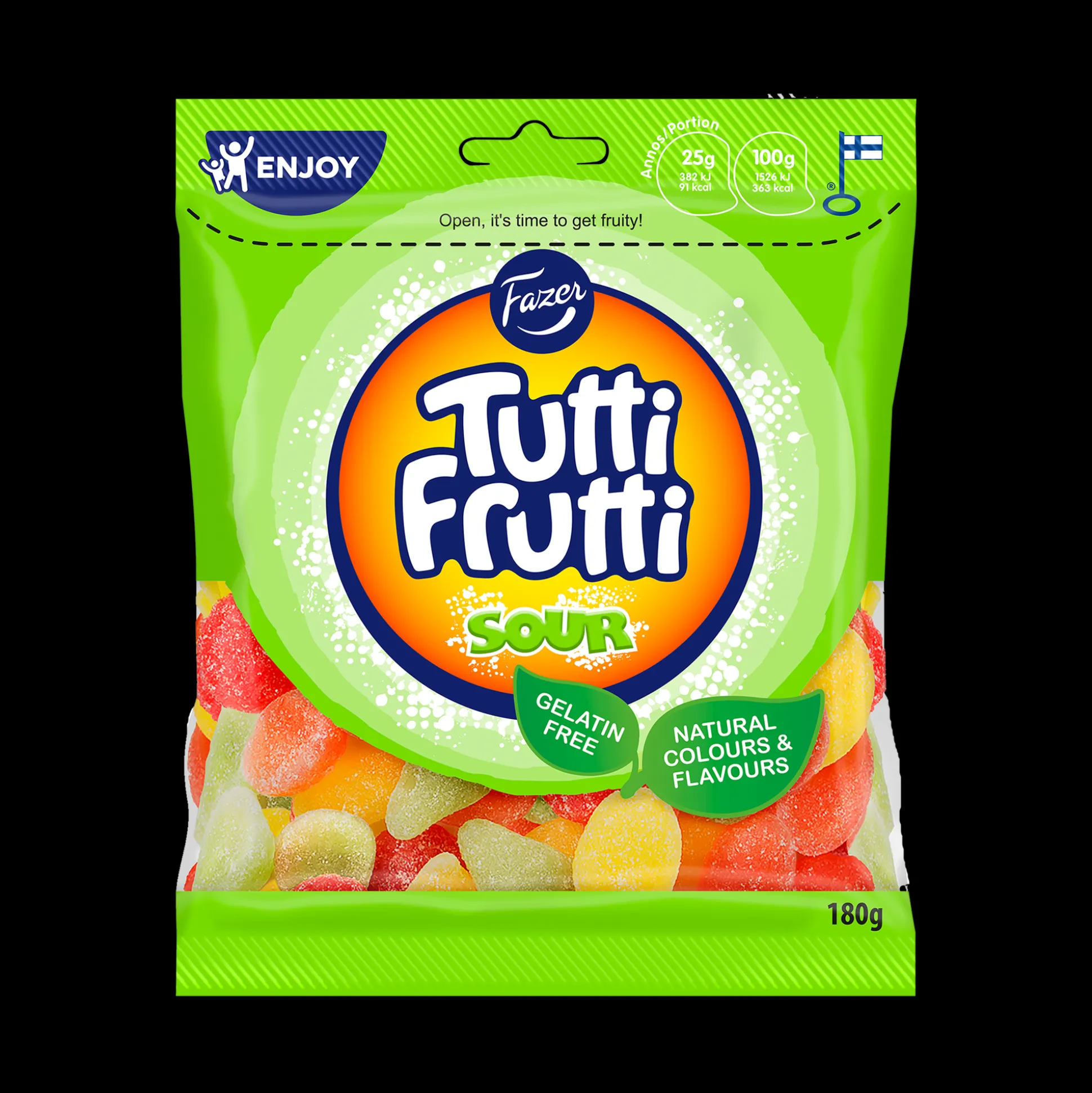 Fazer Tutti Frutti Sour Gummies (180g)
