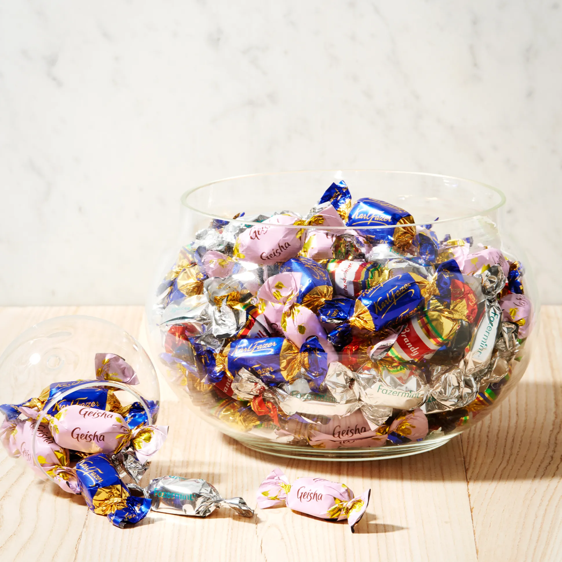 Fazermint Dark Chocolate Peppermint Creams Bag (144g)