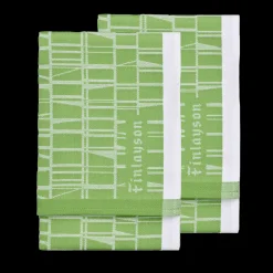 Finlayson Corona Kitchen Towel (Set of 2), green