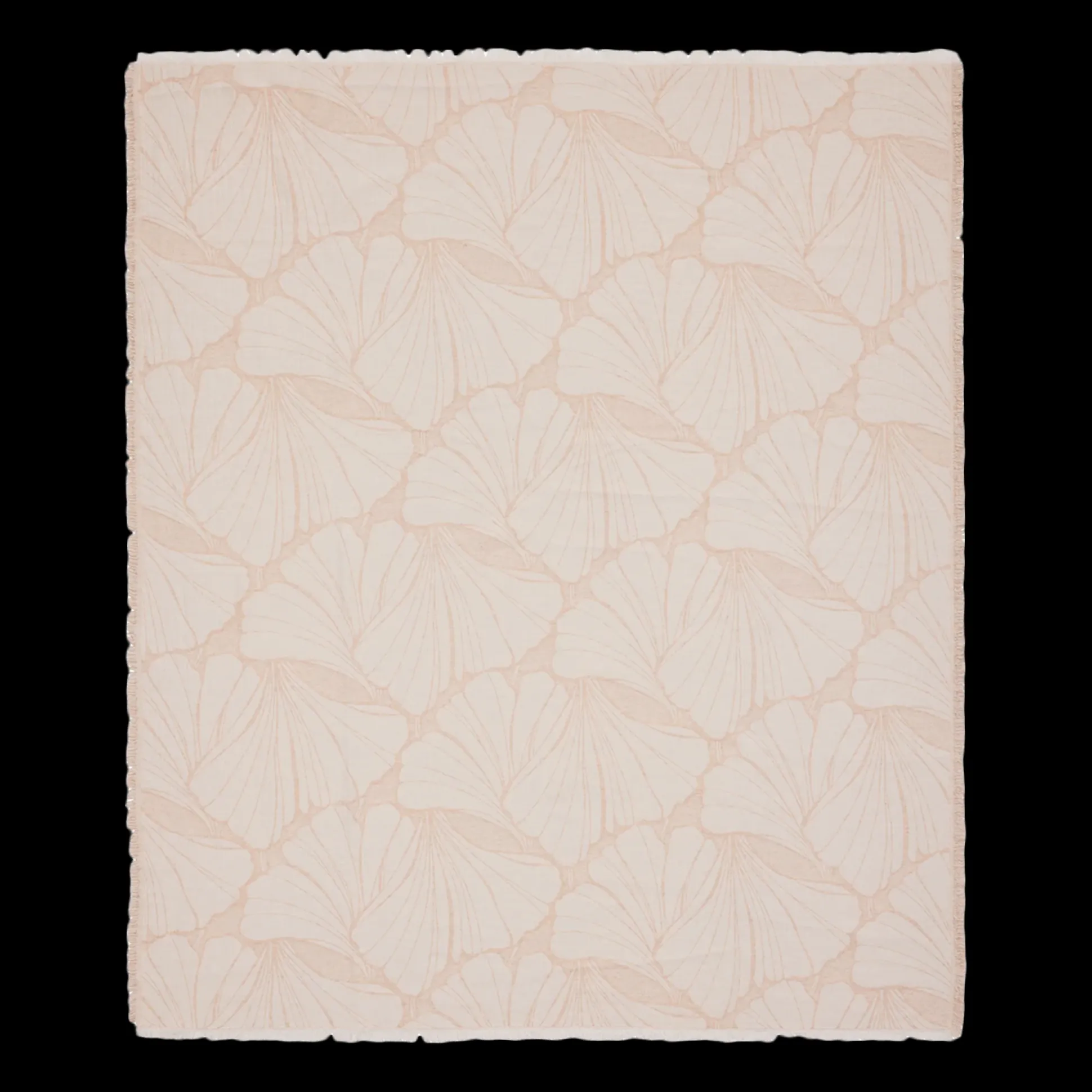 Finlayson Lilia Blanket, beige / white