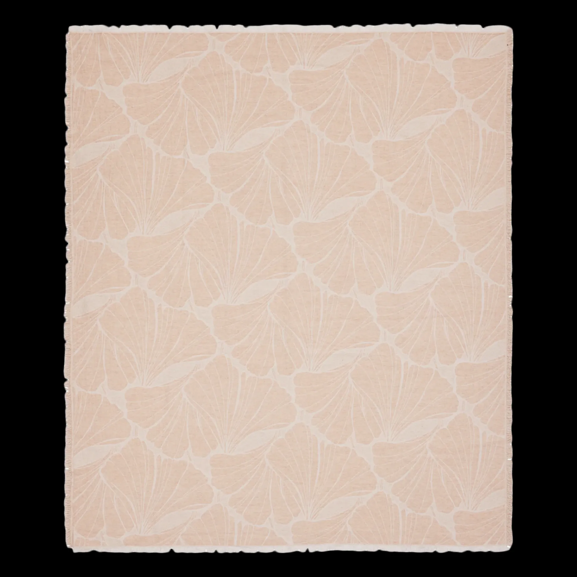 Finlayson Lilia Blanket, beige / white
