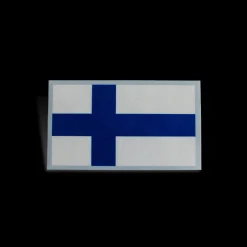Finnish Flag Reflective Decal