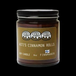 Finnmaker Aiti's Cinnamon Rolls Candle