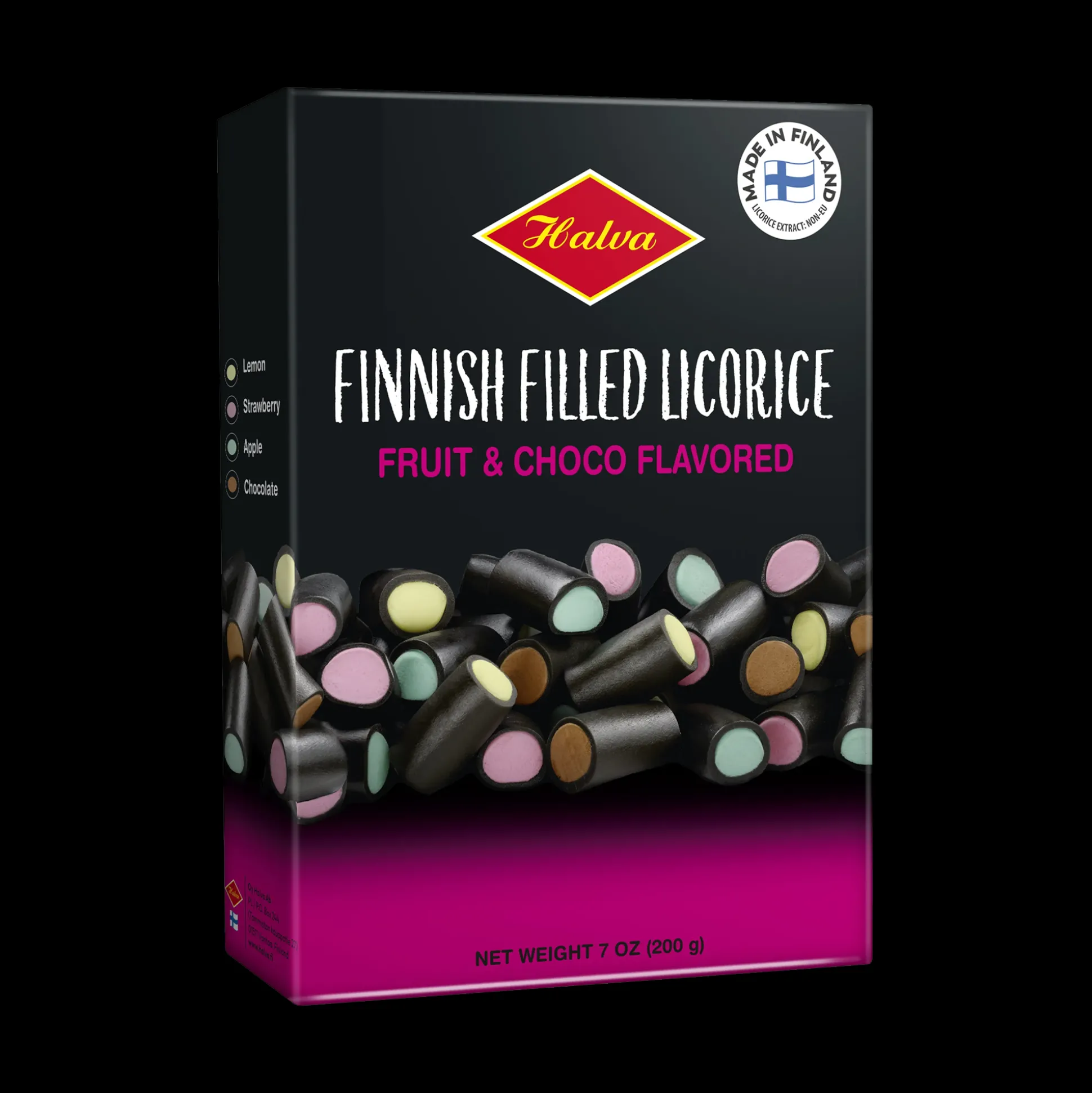 Halva Finnish Filled Licorice (200g)