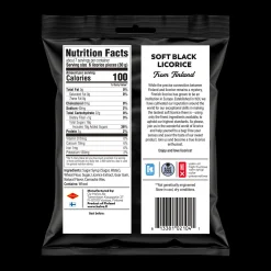 Halva Finnish Soft Licorice Original Black (198g)