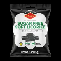 Halva Sugar-Free Soft Black Licorice (85g)