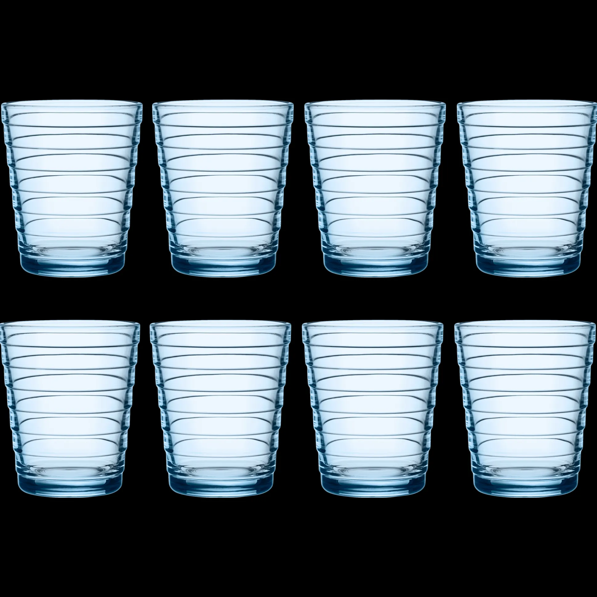 iittala Aino Aalto Aqua Medium Tumbler (Set of 8)