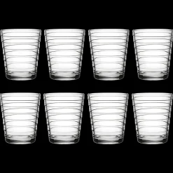 iittala Aino Aalto Clear Medium Tumbler (Set of 8)