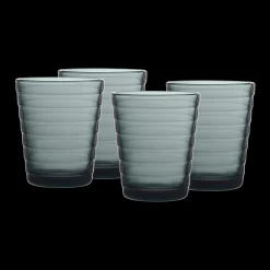 iittala Aino Aalto Dark Grey Medium Tumbler (Set of 4)