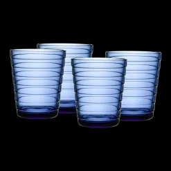 iittala Aino Aalto Ultramarine Blue Medium Tumbler (Set of 4)