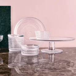 iittala Kastehelmi Dewdrop Clear Dessert Bowl