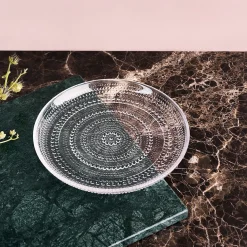iittala Kastehelmi Dewdrop Clear Salad Plate