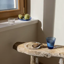 iittala Kastehelmi Dewdrop Ultramarine Blue Salad Plate