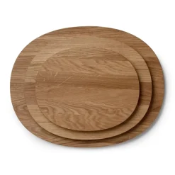 iittala Raami Oak Oval Large Serving Tray