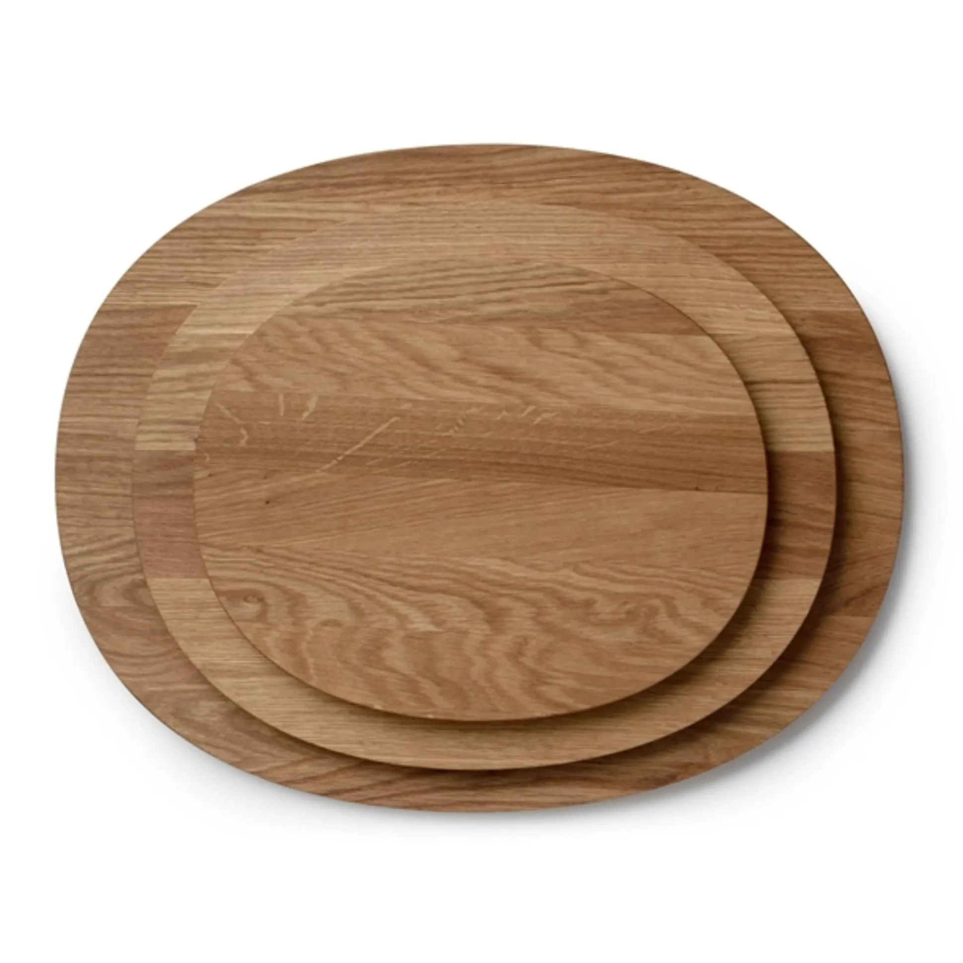 iittala Raami Oak Oval Large Serving Tray