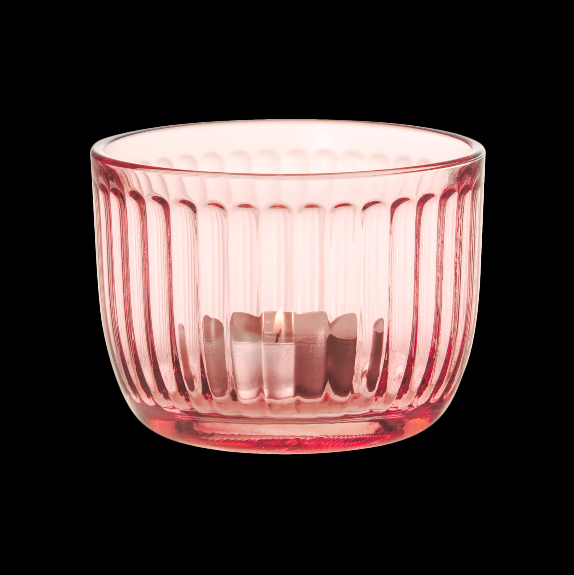 iittala Raami Salmon Pink Candleholder