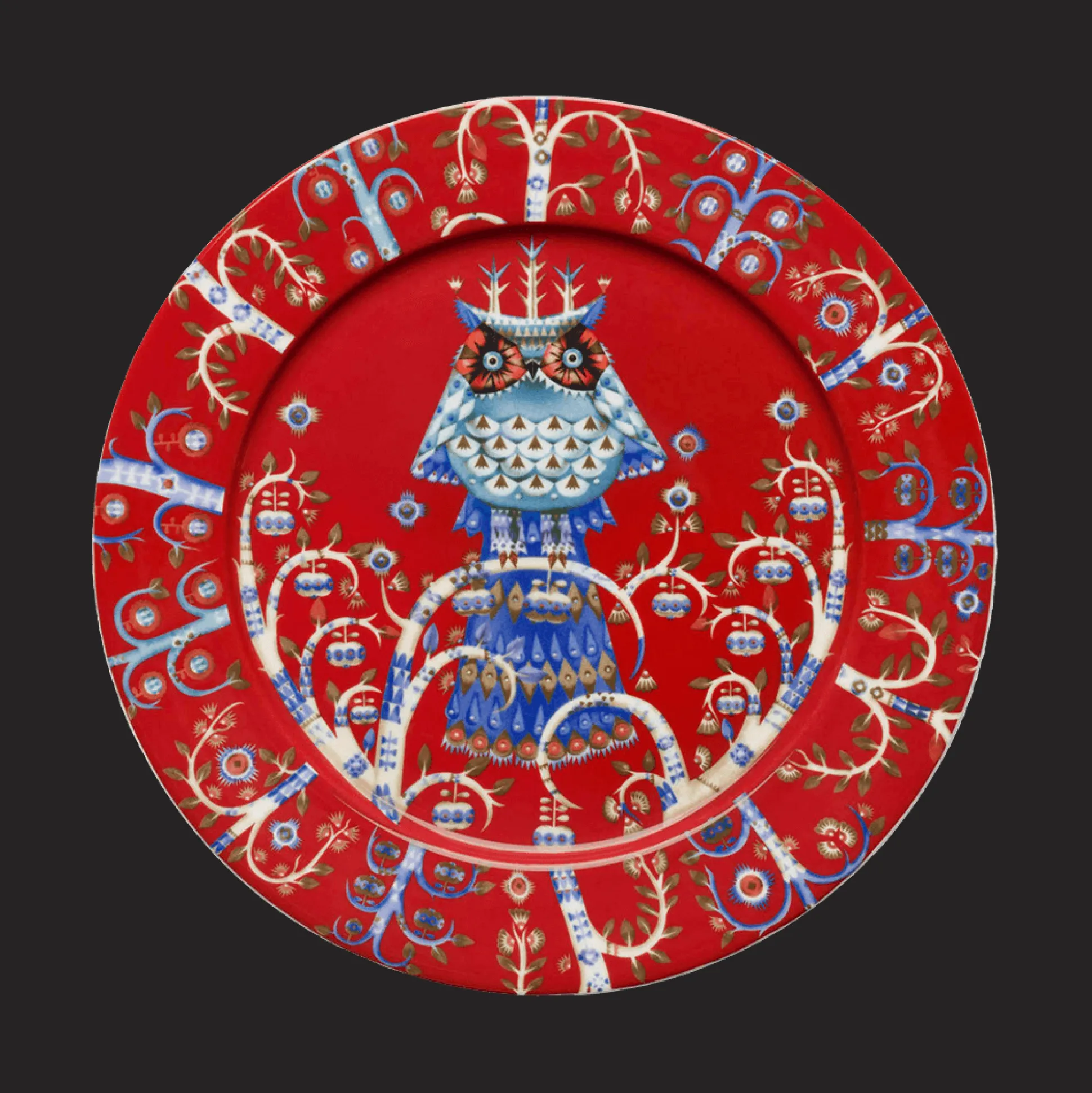 iittala Taika Red Dinner Plate - 10.5"