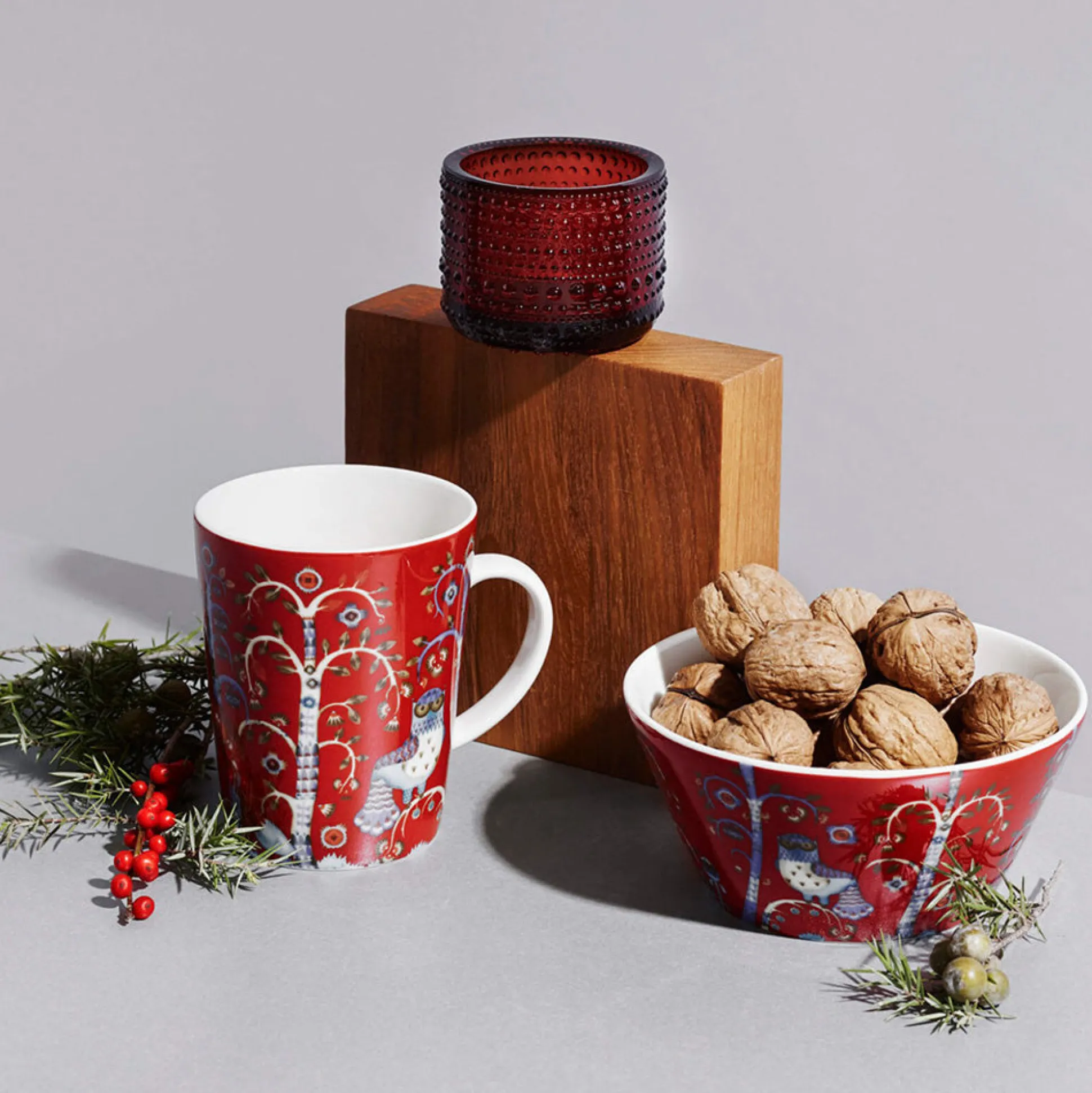 iittala Taika Red Mug - 13.5 oz