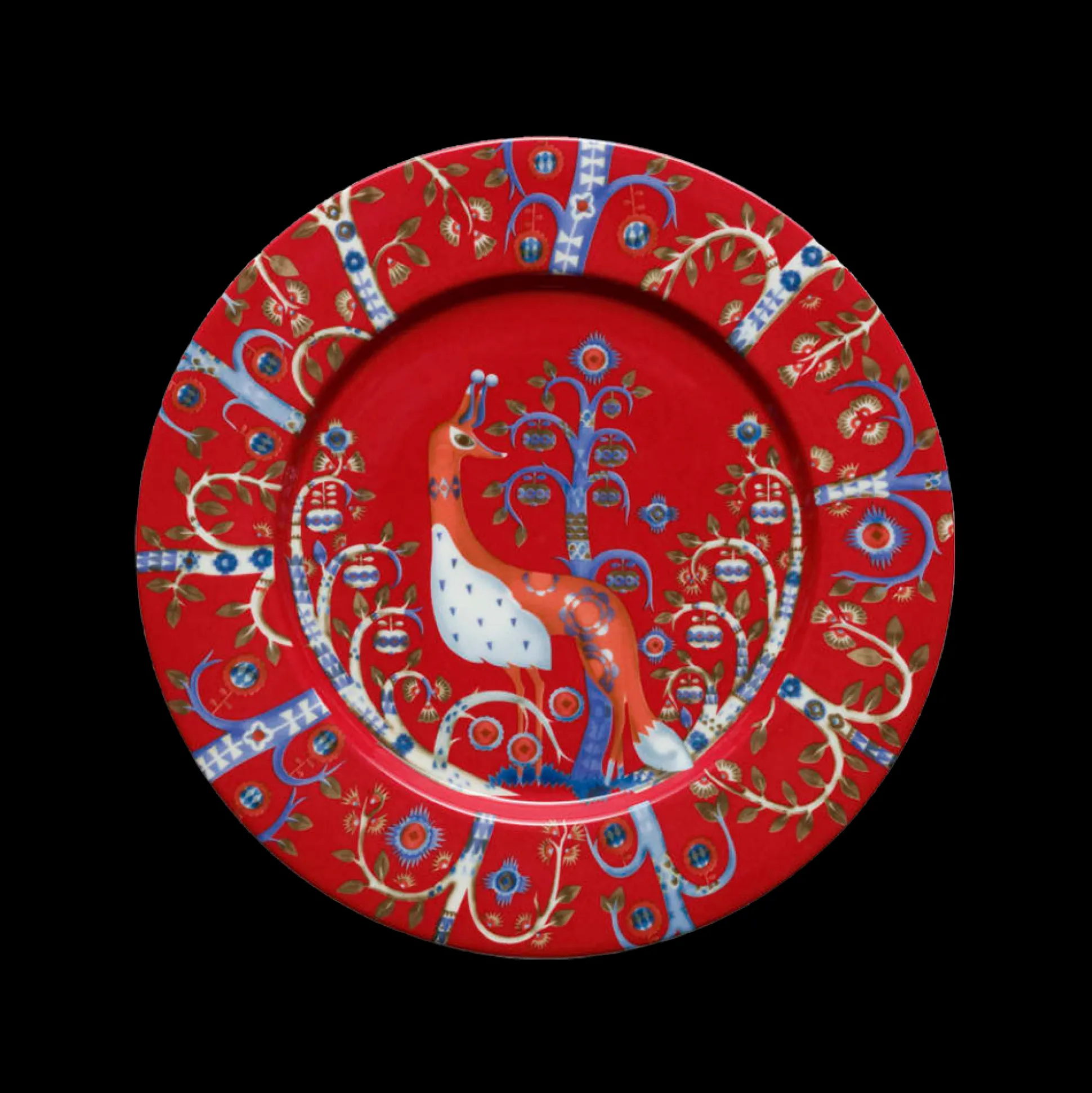 iittala Taika Red Salad Plate - 8.75"
