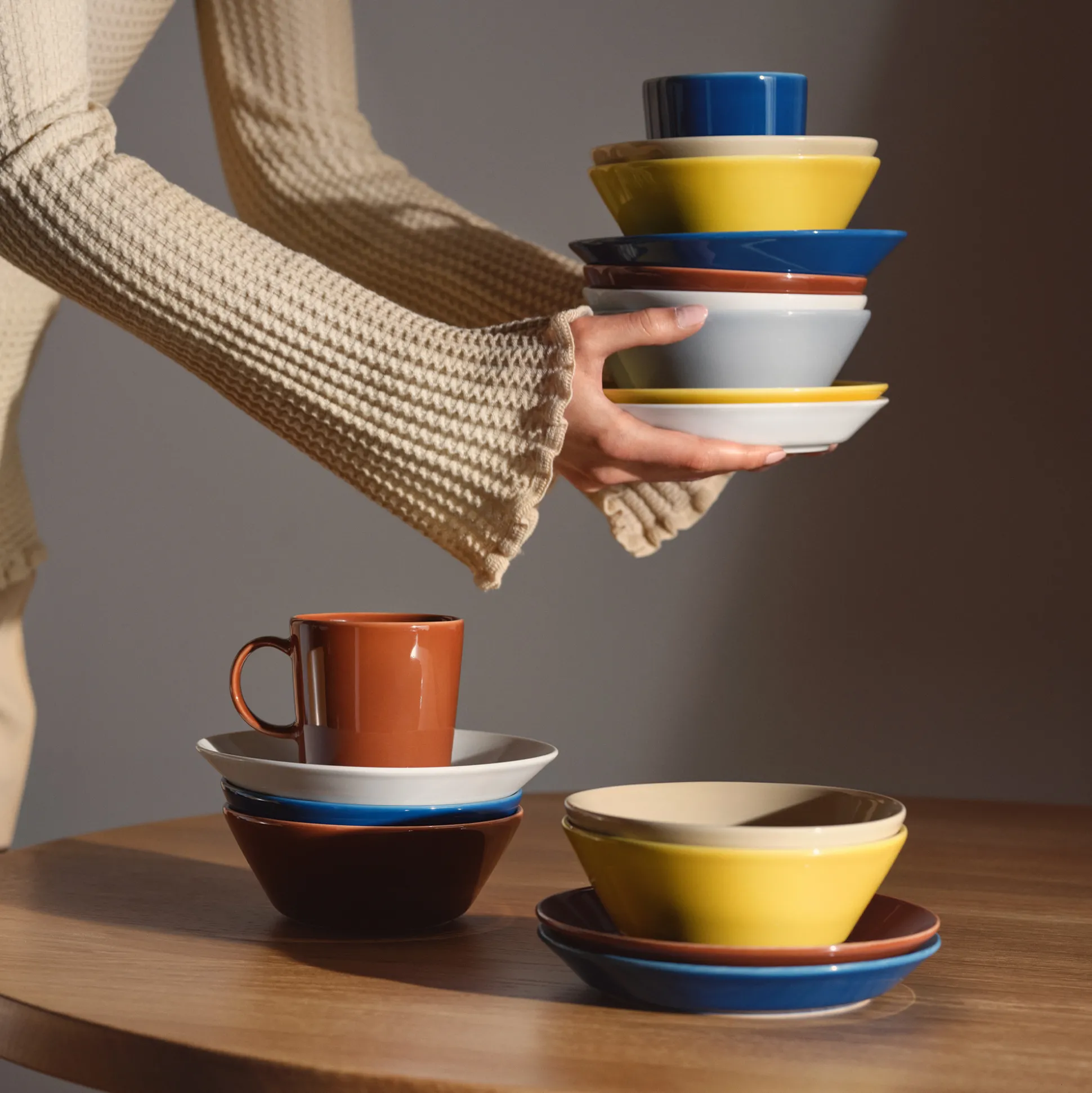 iittala Teema Vintage Brown Soup / Cereal Bowl