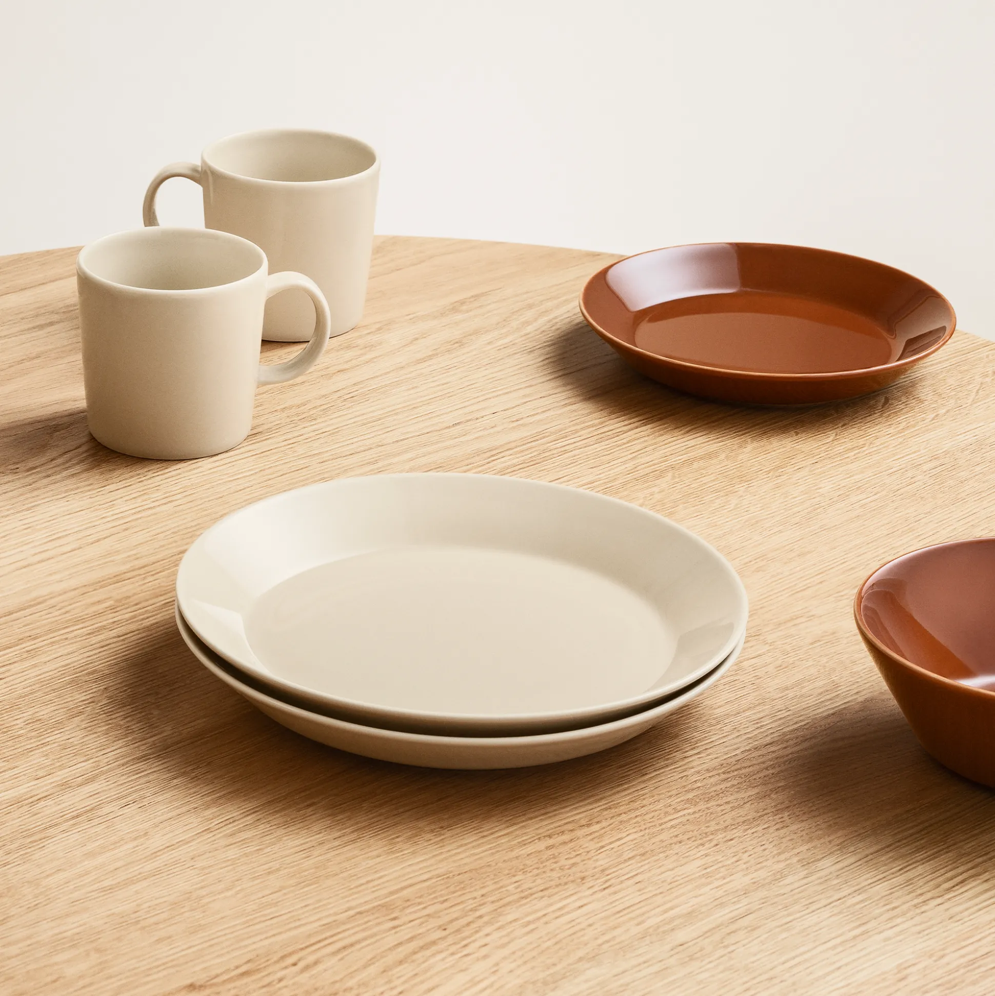 iittala Teema Vintage Brown Salad Plate