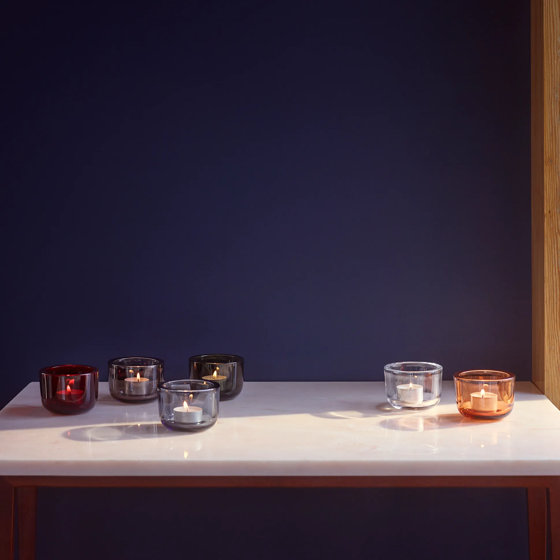 iittala Valkea Grey Votive