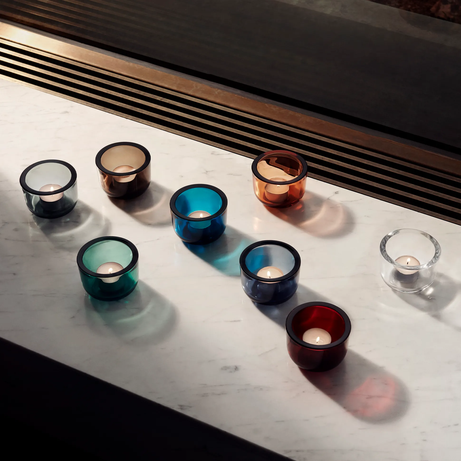 iittala Valkea Pine Green Votive