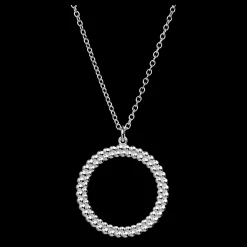 Kalevala Circle of Light Silver Necklace