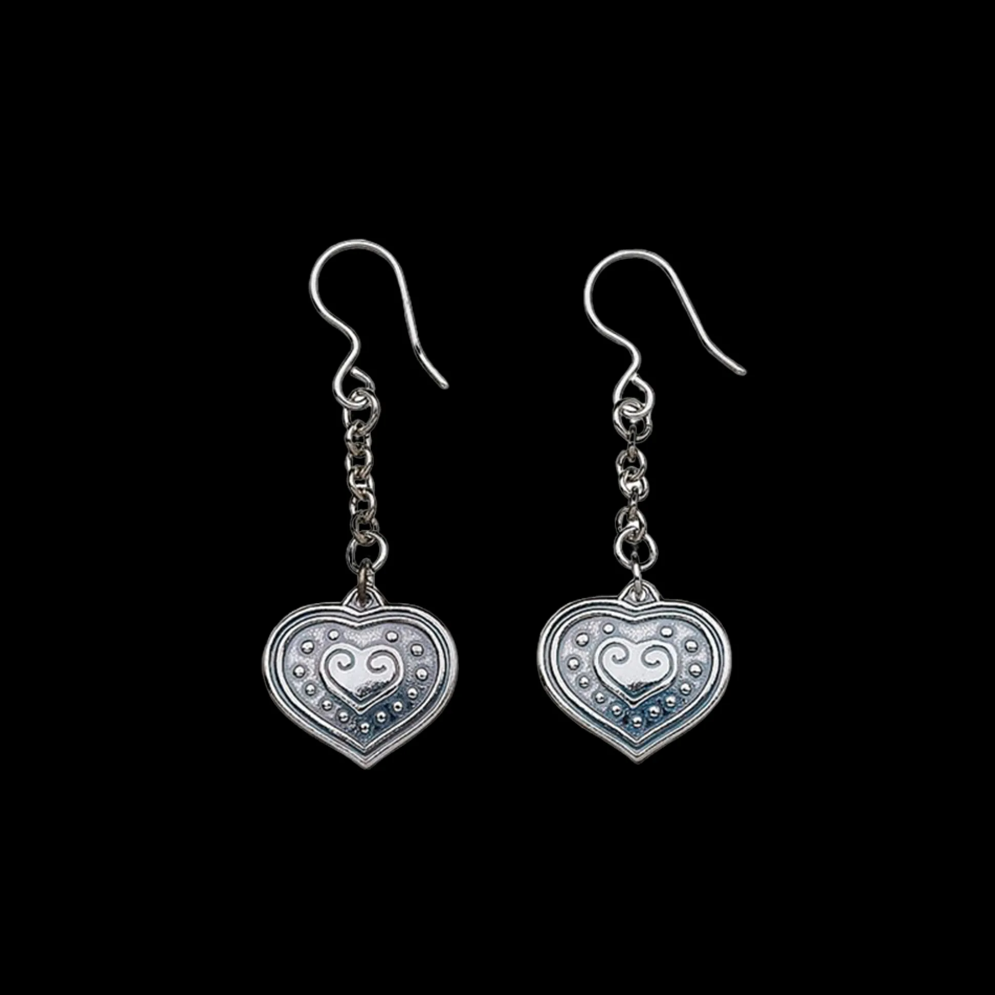 Kalevala Eura Heart Silver Earrings