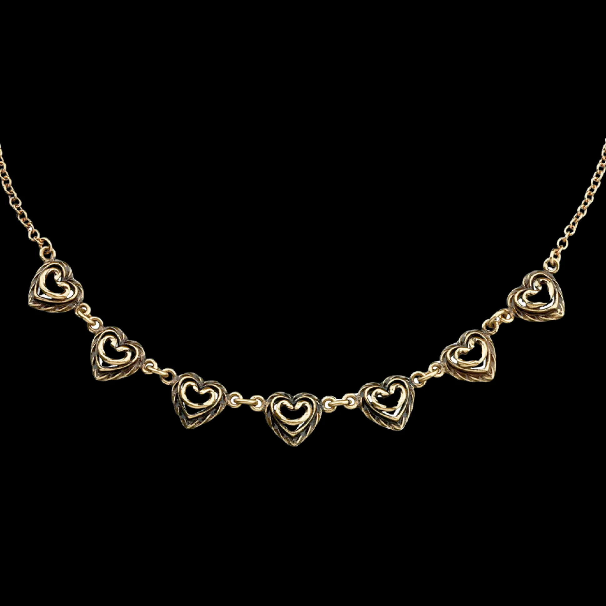 Kalevala Heart of the House Bronze Necklace